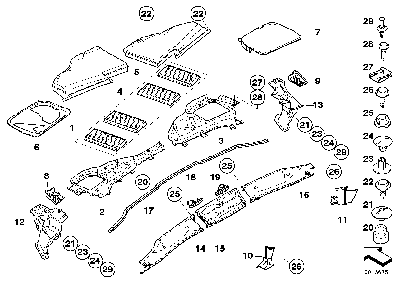 BMW 07147146539 Plastic Bolt