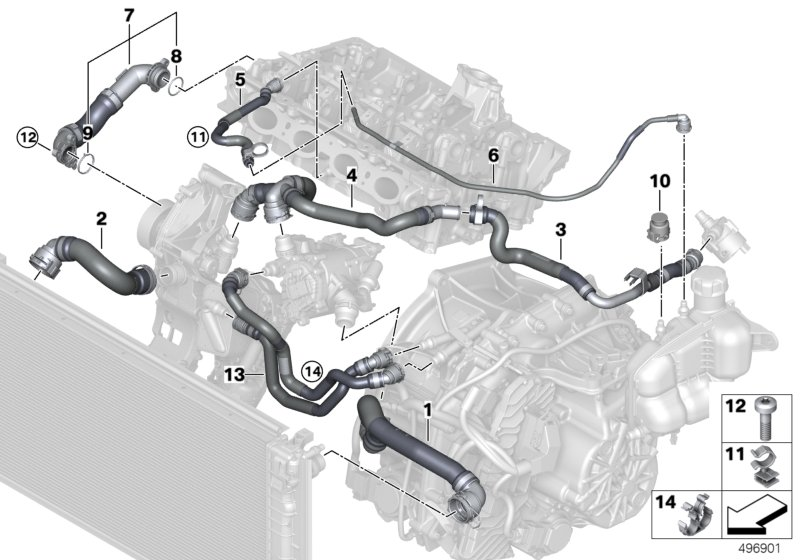 BMW 11539470624 GASKET