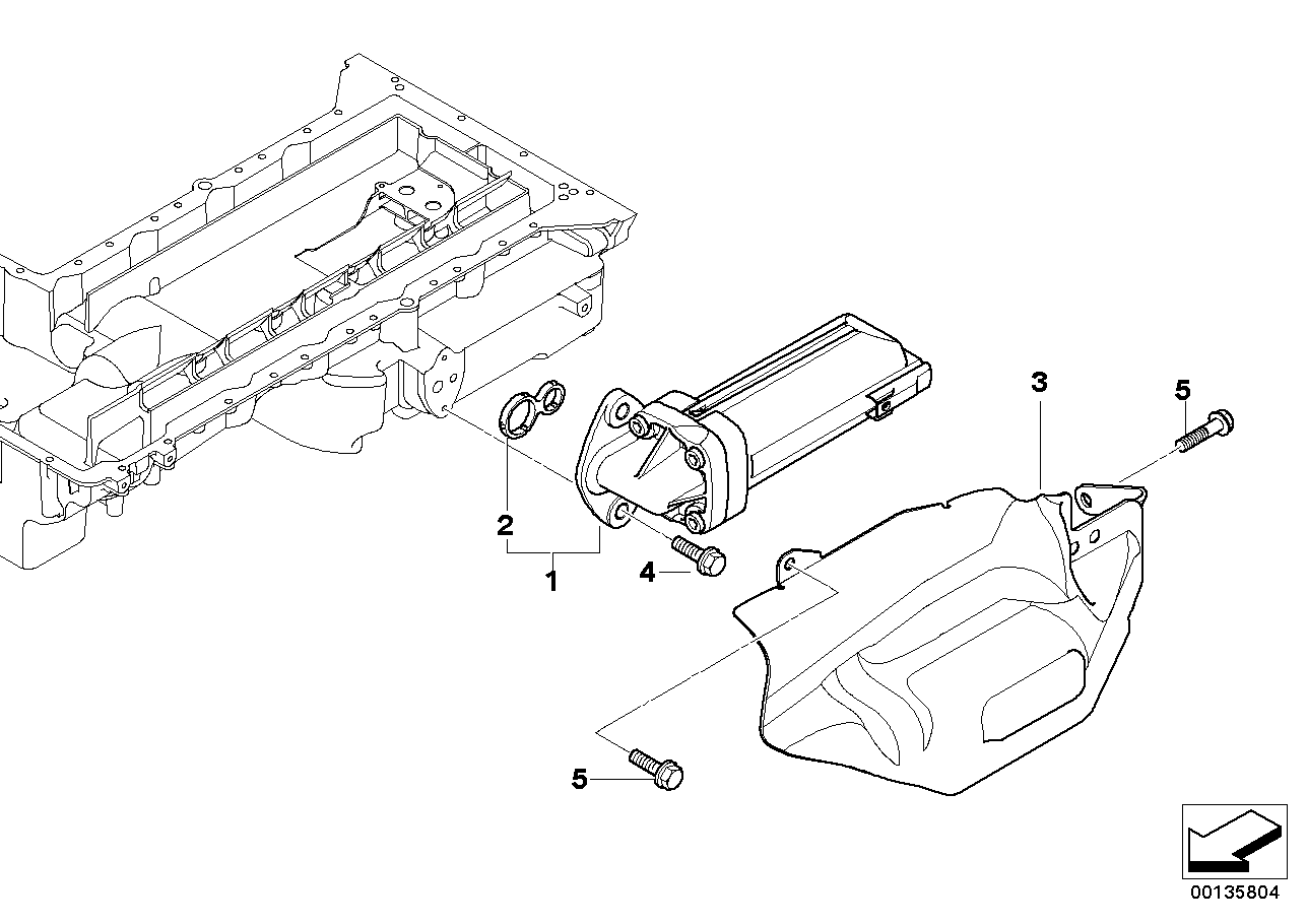 BMW 11417835888 Heat Resistant Plate