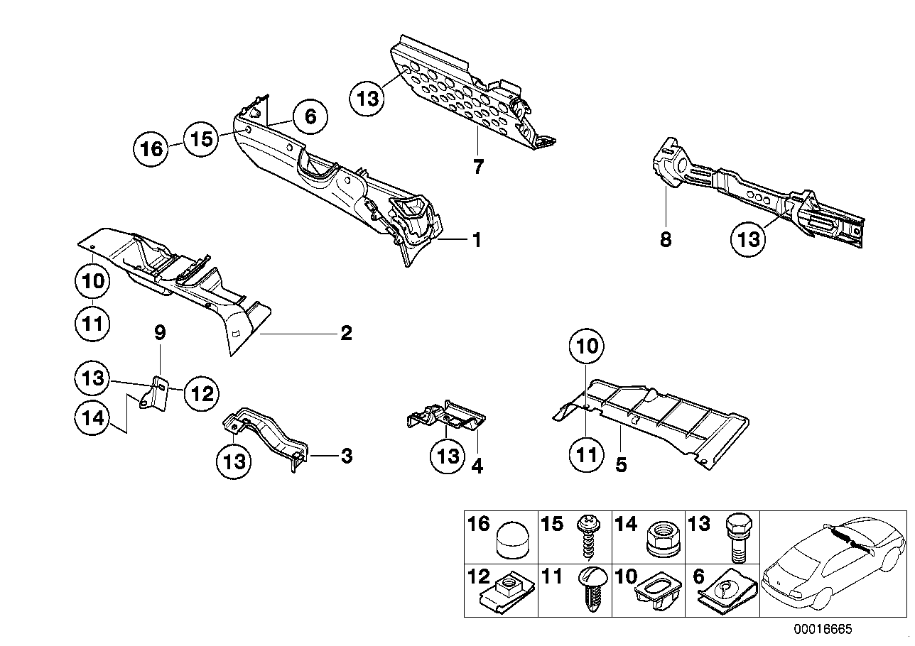 BMW 07119900911 Hex Bolt