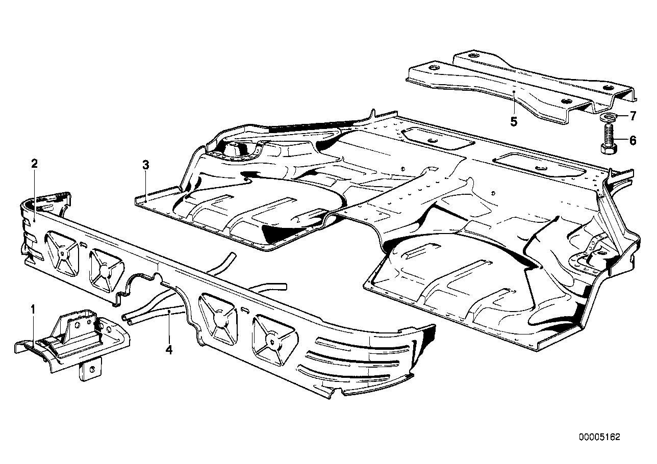 BMW 51711864869 Carrier