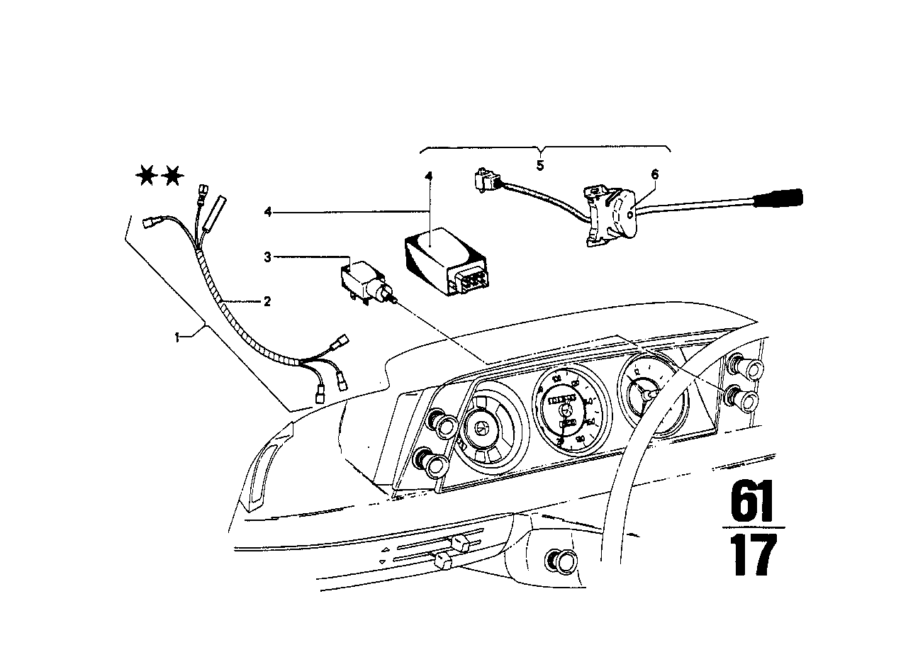 BMW 61311357002 Switch