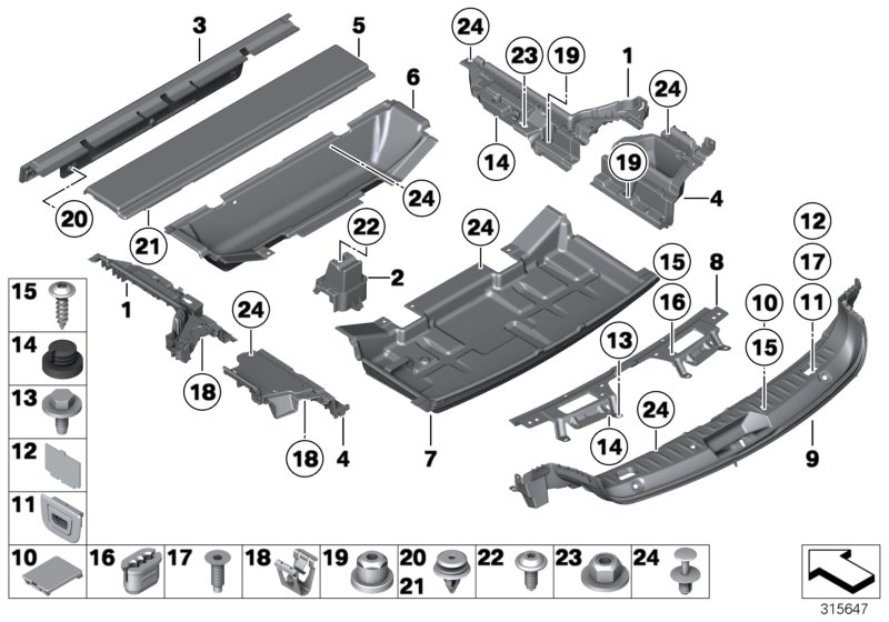 BMW 07146969296 Expanding Nut