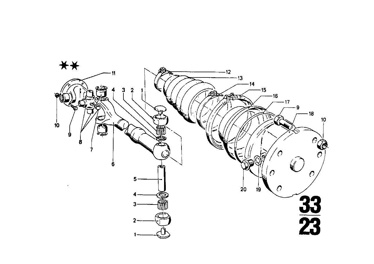 BMW 33213628160 Hex Bolt