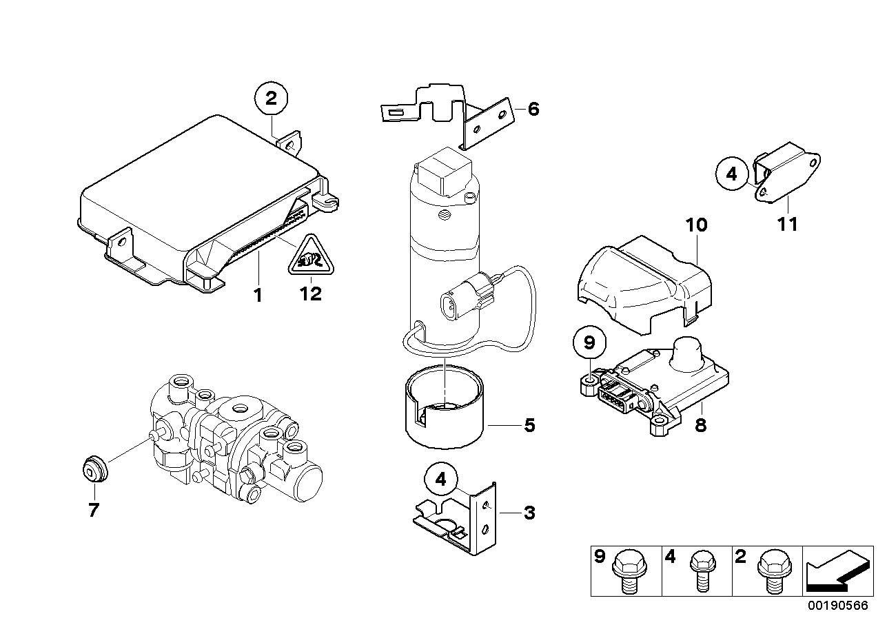 BMW 12521703214 Plug Housing