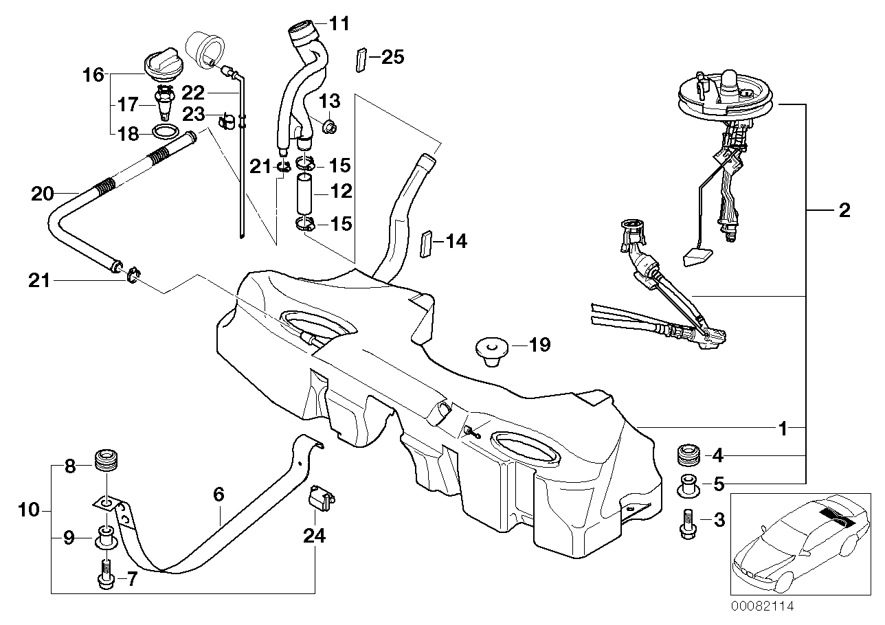 BMW 07119919643 Fillister Head Screw