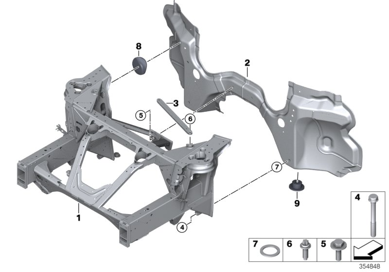 BMW 39106859541 Gasket Ring