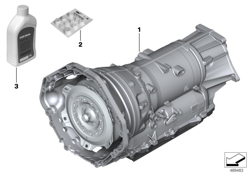 BMW 24009454293 RP AUTOMATIC TRANSMISSION, E