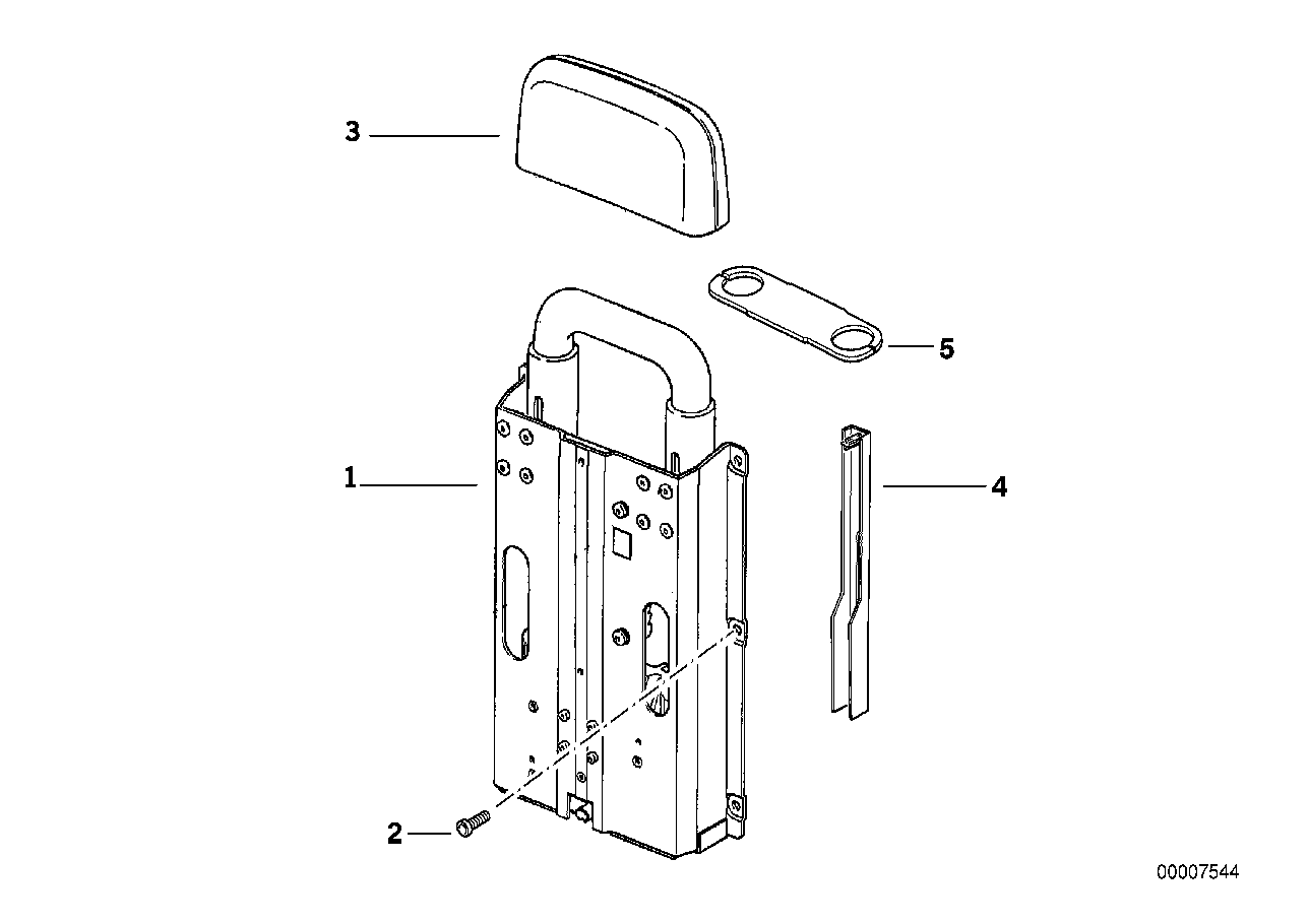 BMW 54628176356 Torx-Bolt With Washer