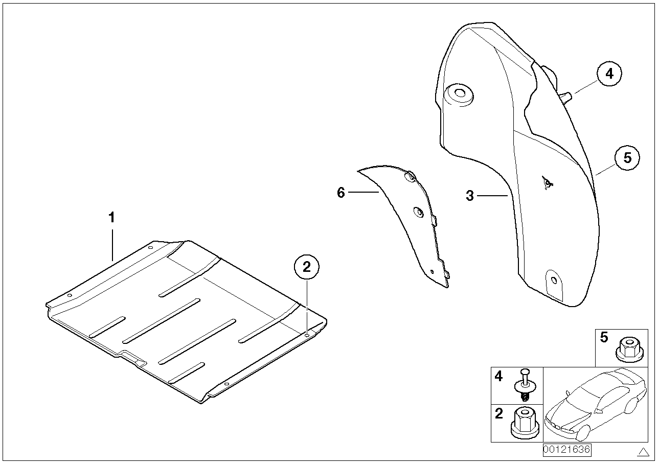 BMW 51487894172 Air Guide