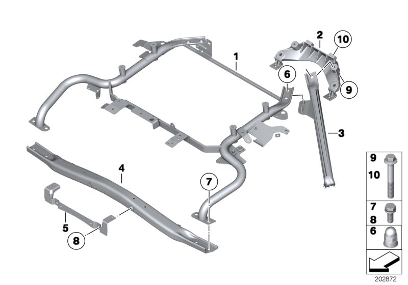 BMW 51717195765 Carrier, Bracket, Control Unit Peb