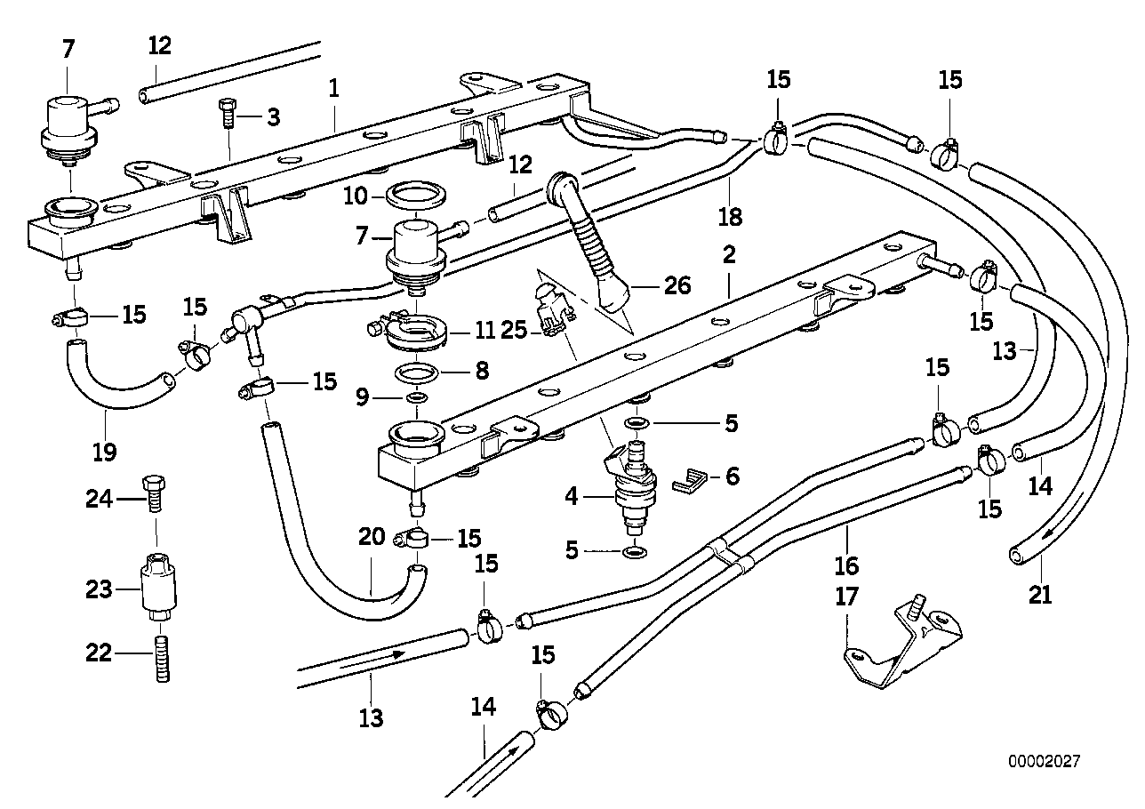 BMW 64536919520 Rubber Mounting