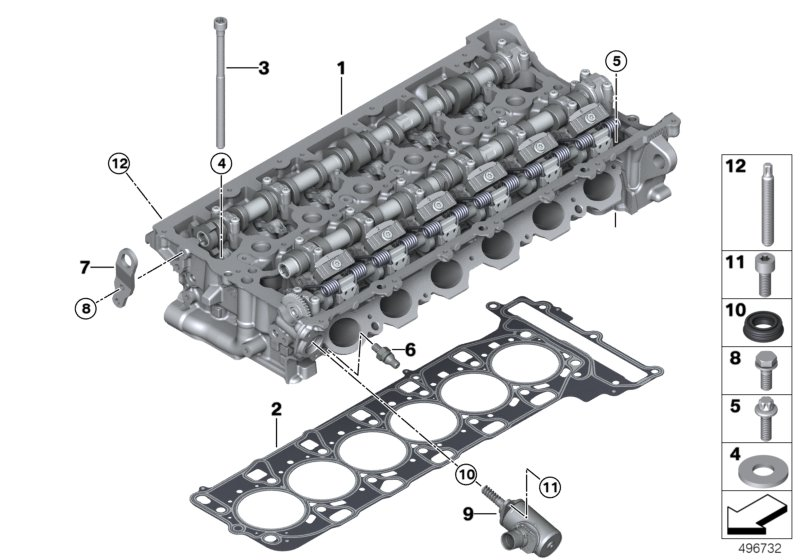 BMW 11128088729 CYLINDER HEAD GASKET