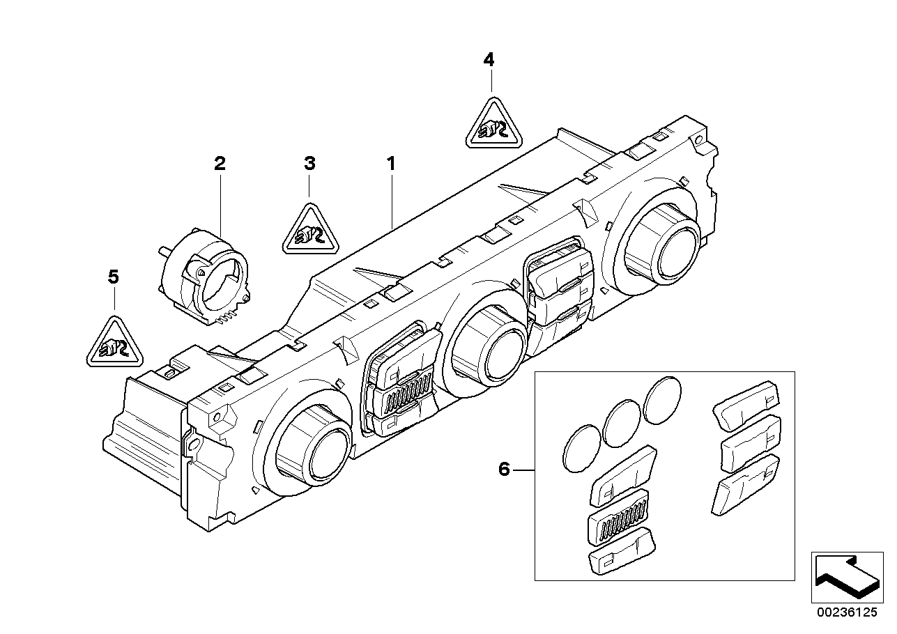 BMW 61319250196 Set Caps