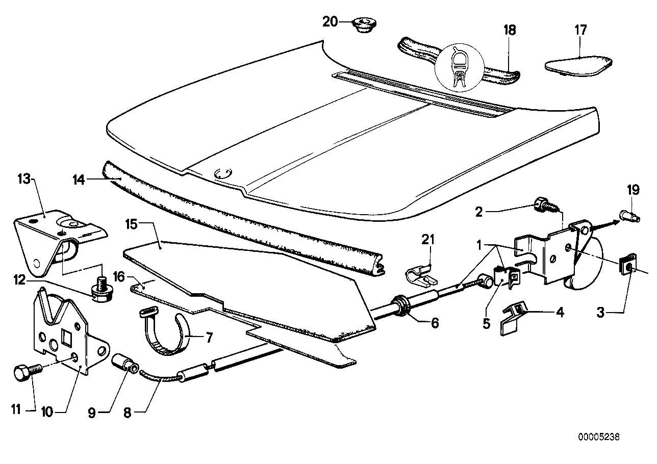 BMW 51481823040 Sound Absorber