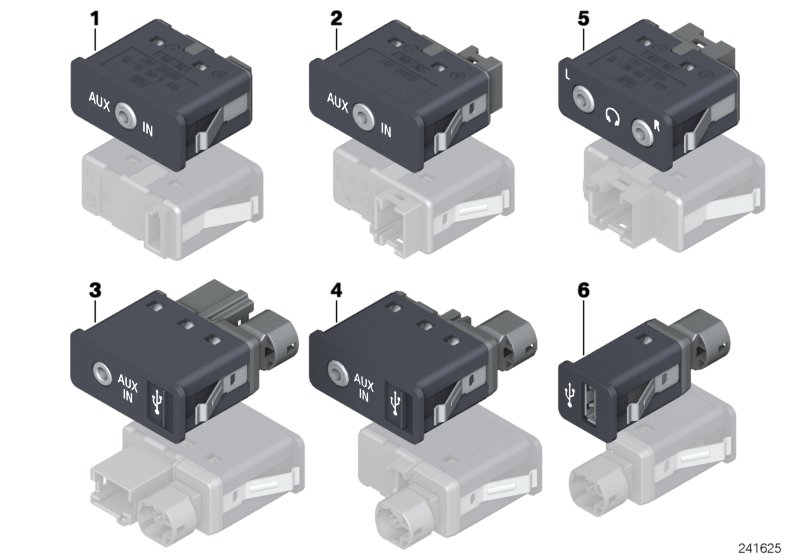 BMW 84109237656 Usb Socket