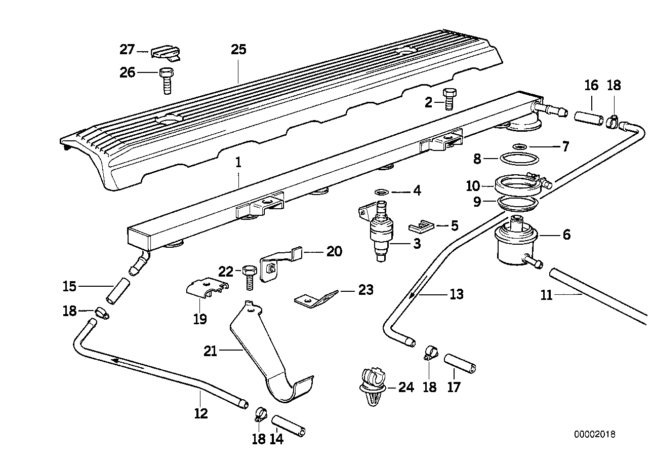 BMW 11531730531 Holder