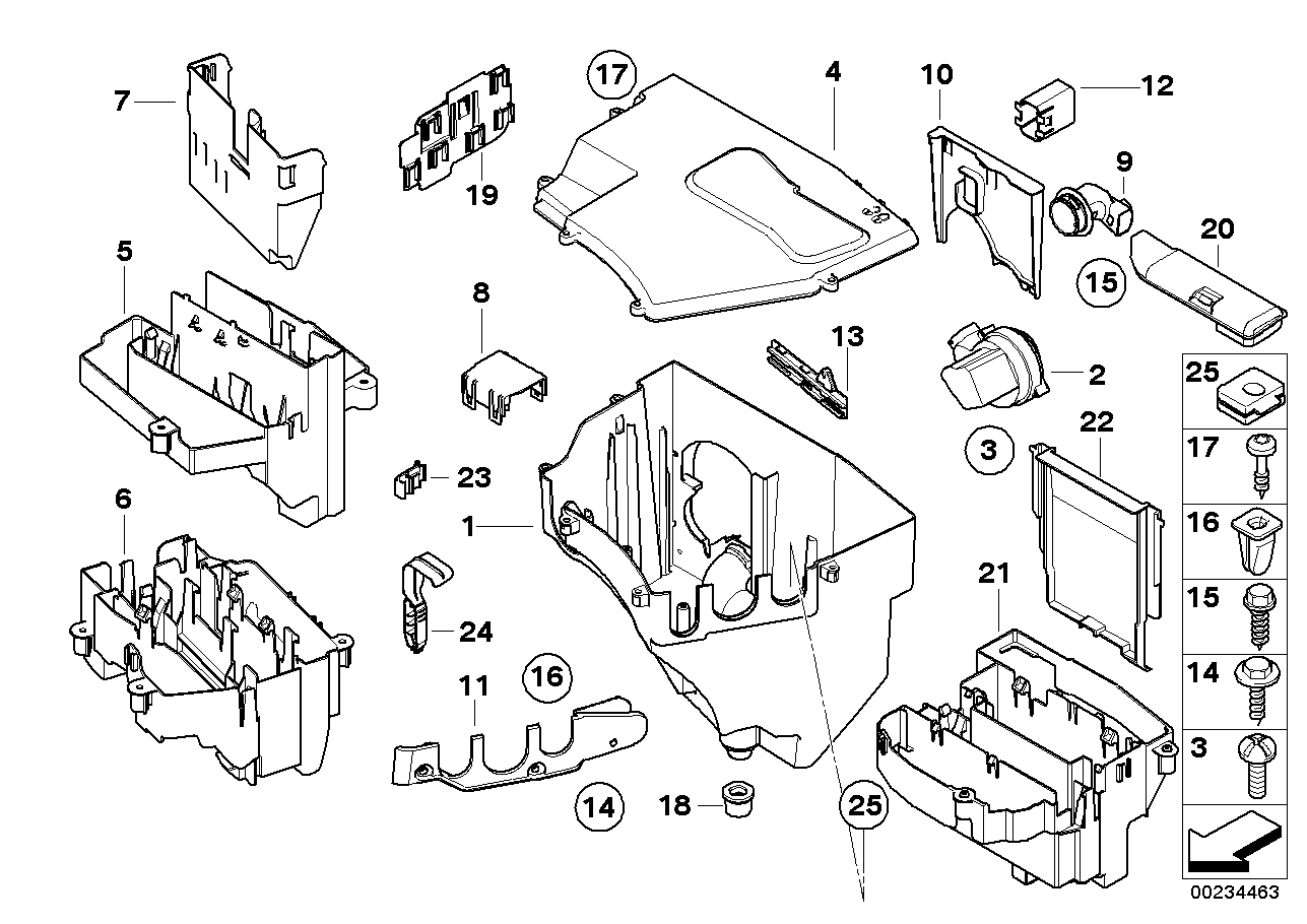 BMW 12907545086 Adapter