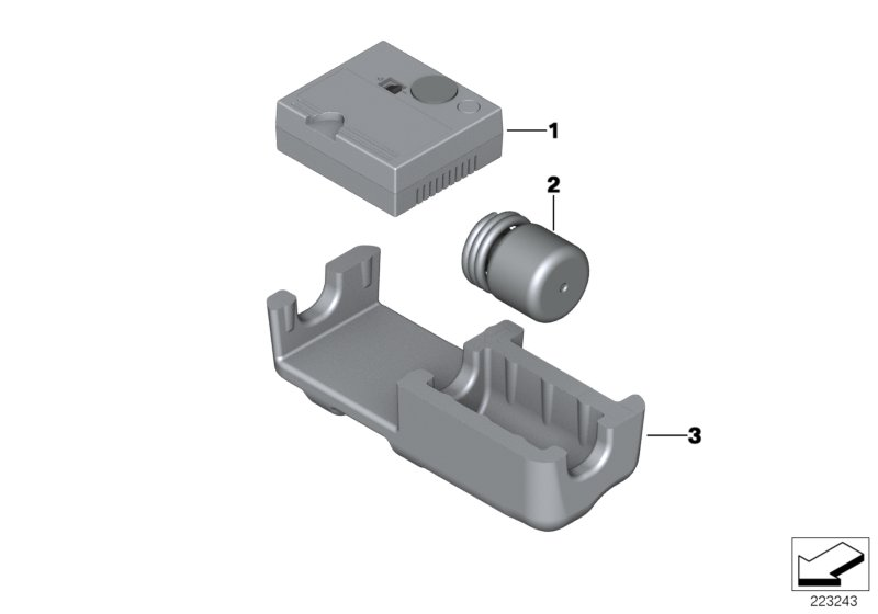 BMW 71106792864 STORAGE TRAY, MOBILITY SYSTE