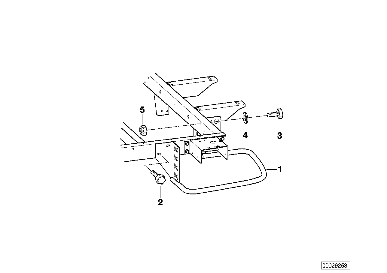 BMW 07119912522 Hex Bolt With Washer