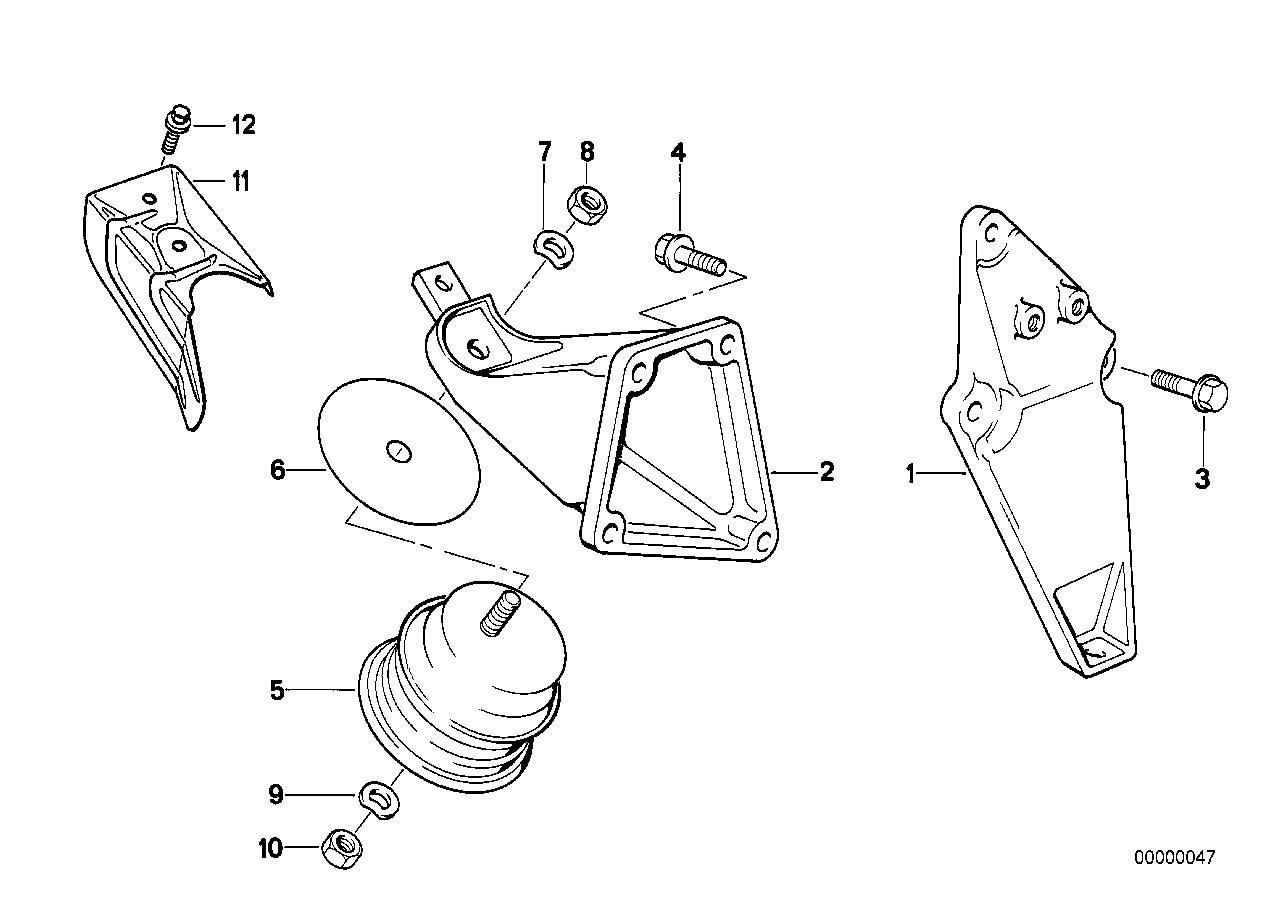 BMW 07119902897 Hex Bolt With Washer