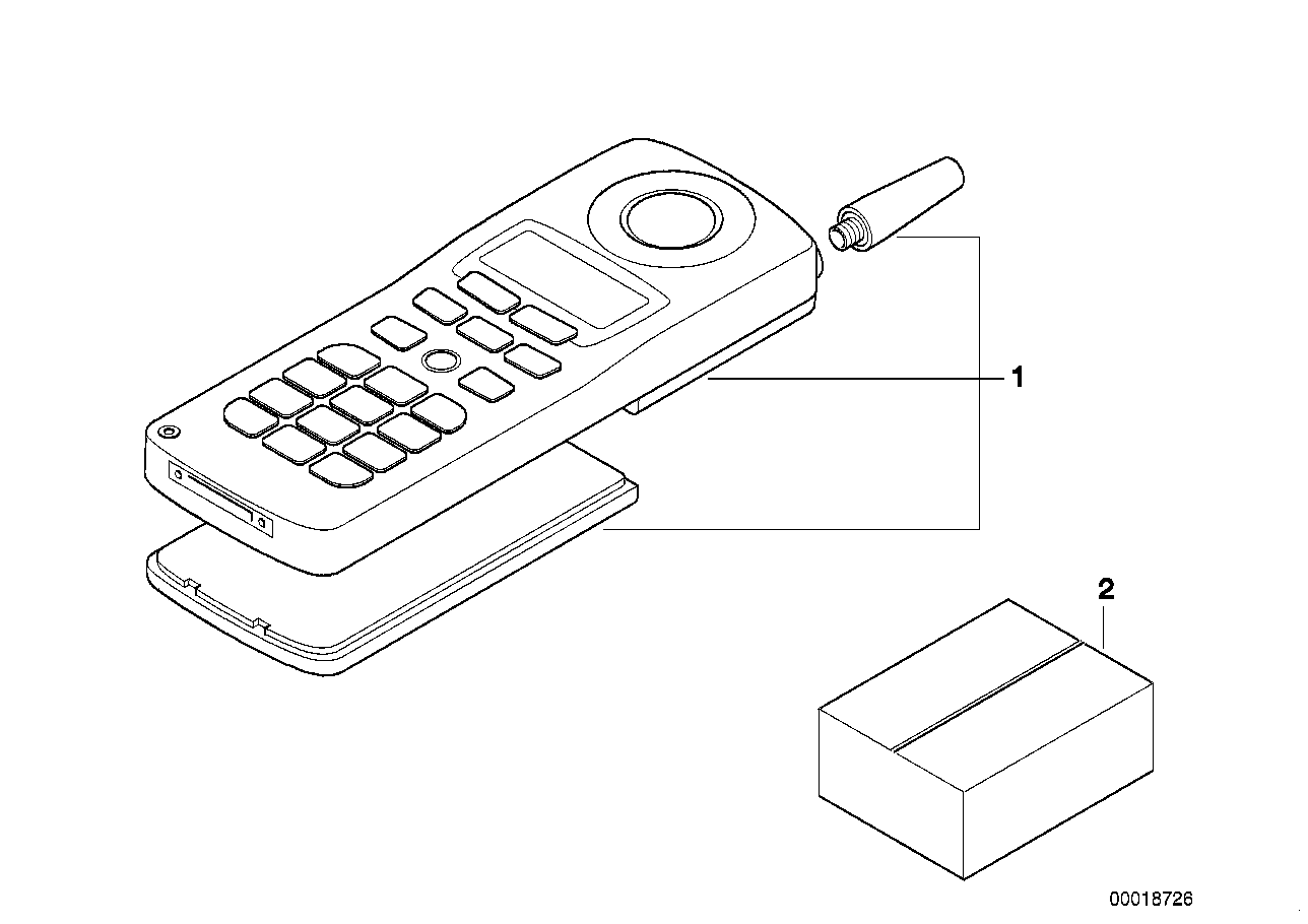 BMW 82111469527 Cell Phone Inst Kt