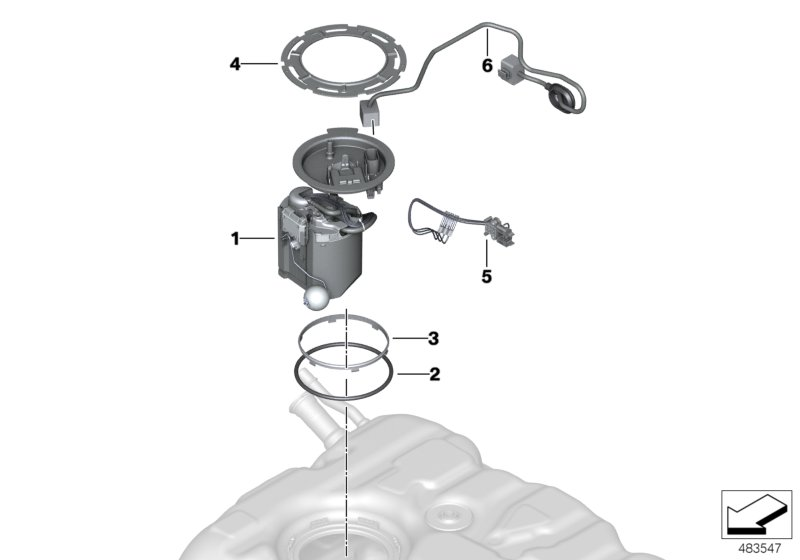 BMW 16117391623 ADAPTER LEAD