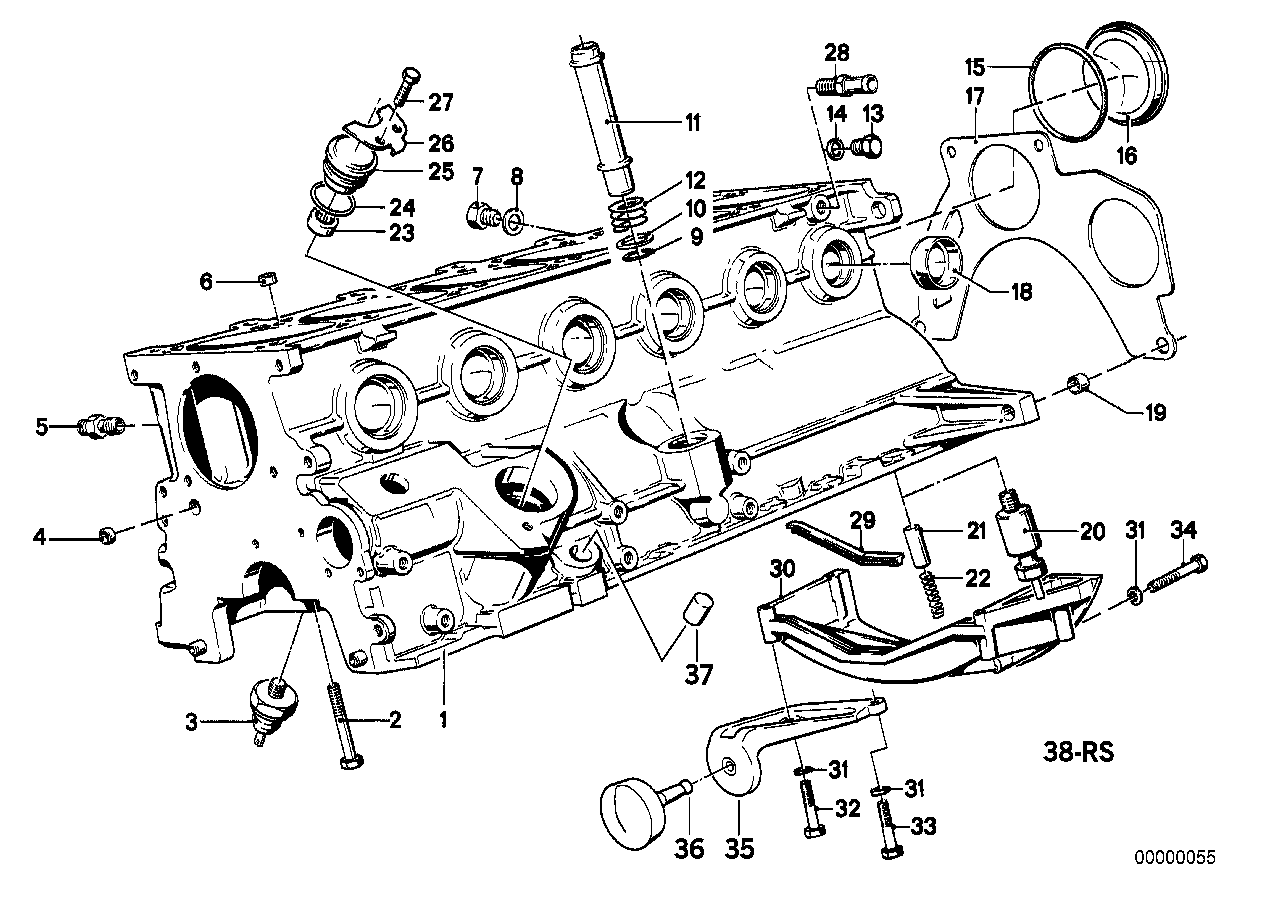 BMW 12111363190 Gasket Ring