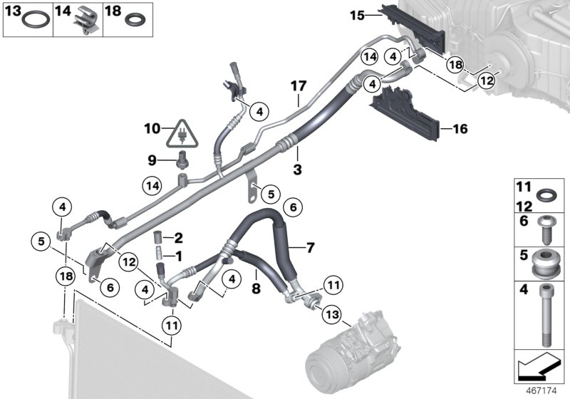 BMW 64539378003 Suction Pipe With Filler Neck