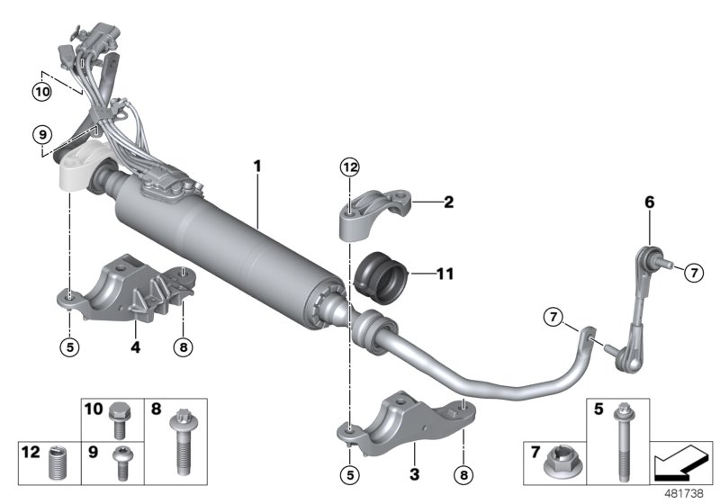 BMW 07129907902 Isa Screw, Thread-Forming