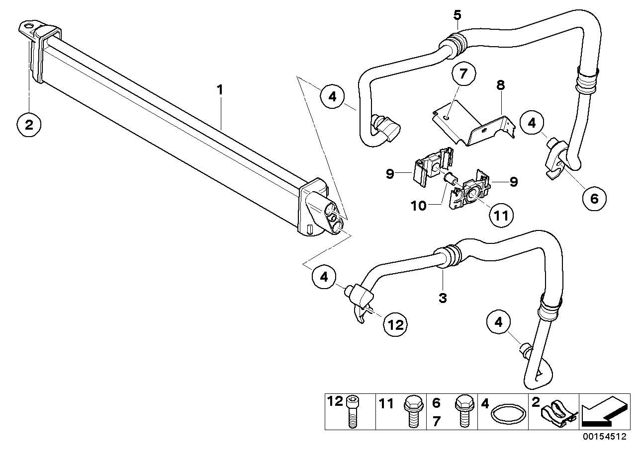 BMW 17217562371 Clip