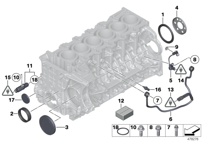 BMW 11417584989 Hydraulic Valve