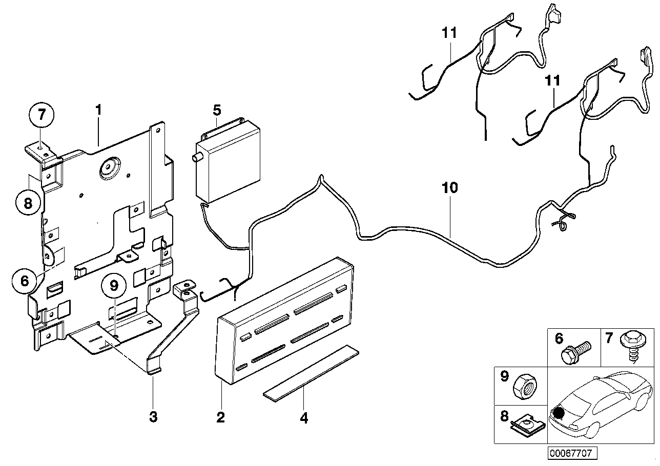 BMW 07119913981 Hex Bolt With Washer