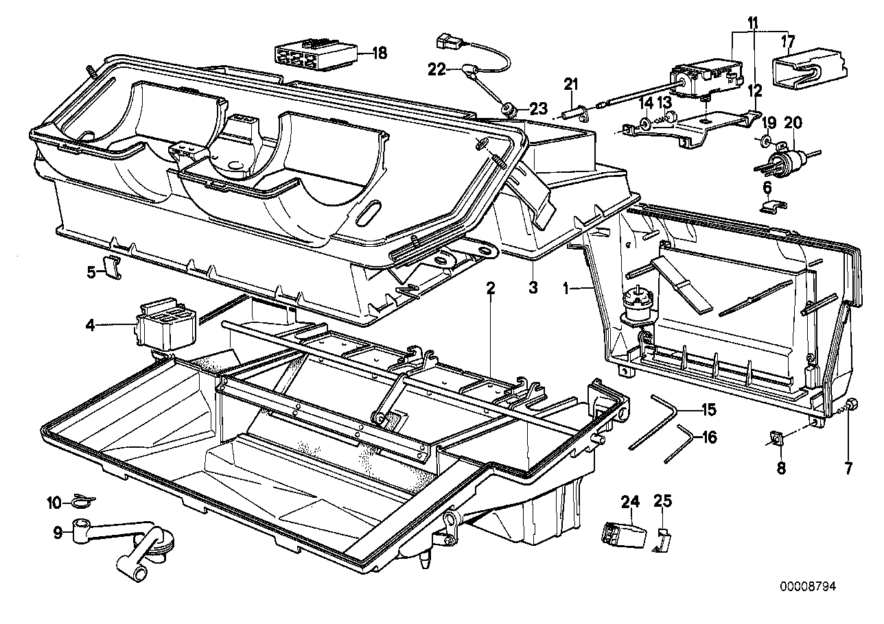 BMW 64501376710 Control Unit