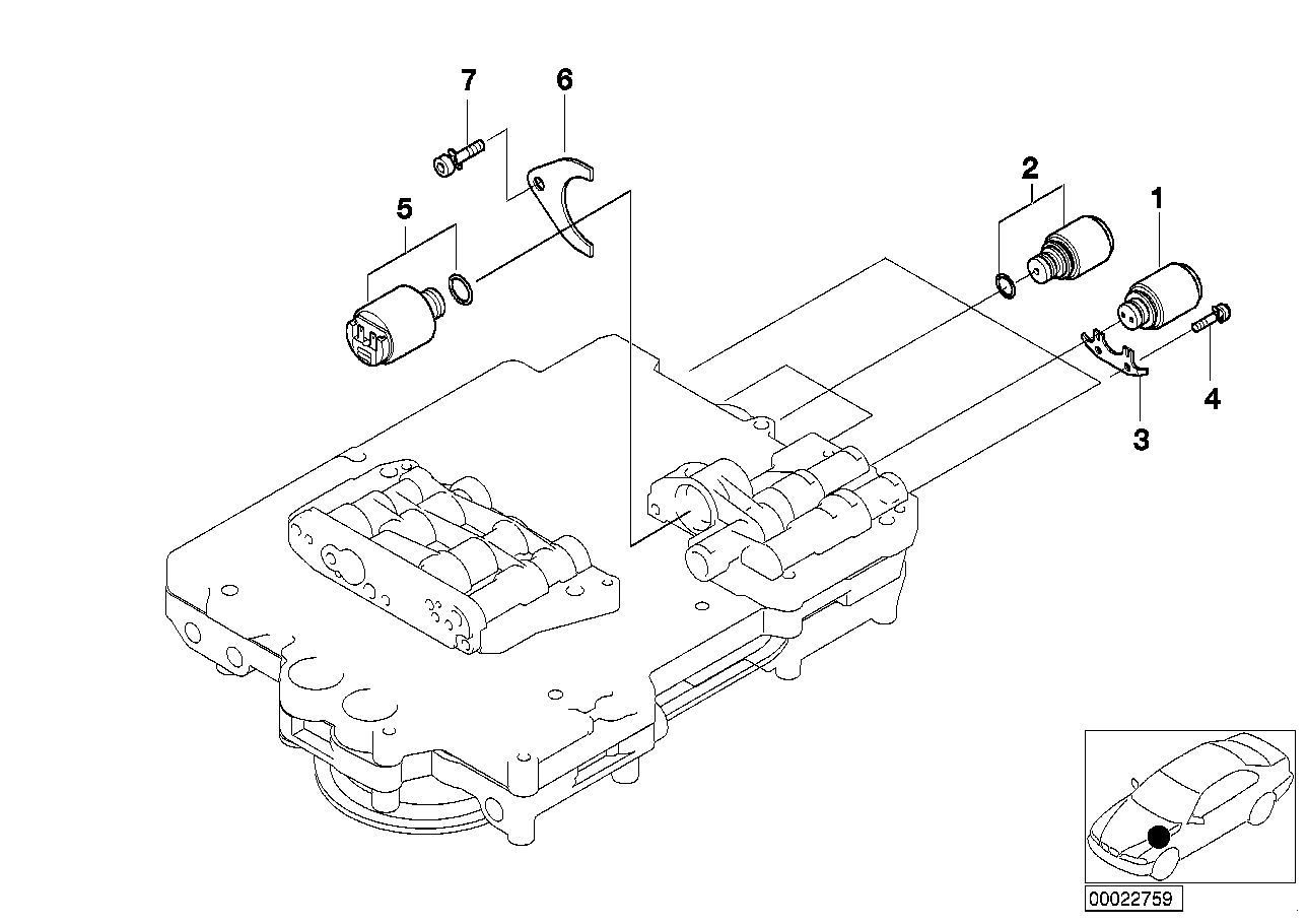 BMW 24341423374 Bracket