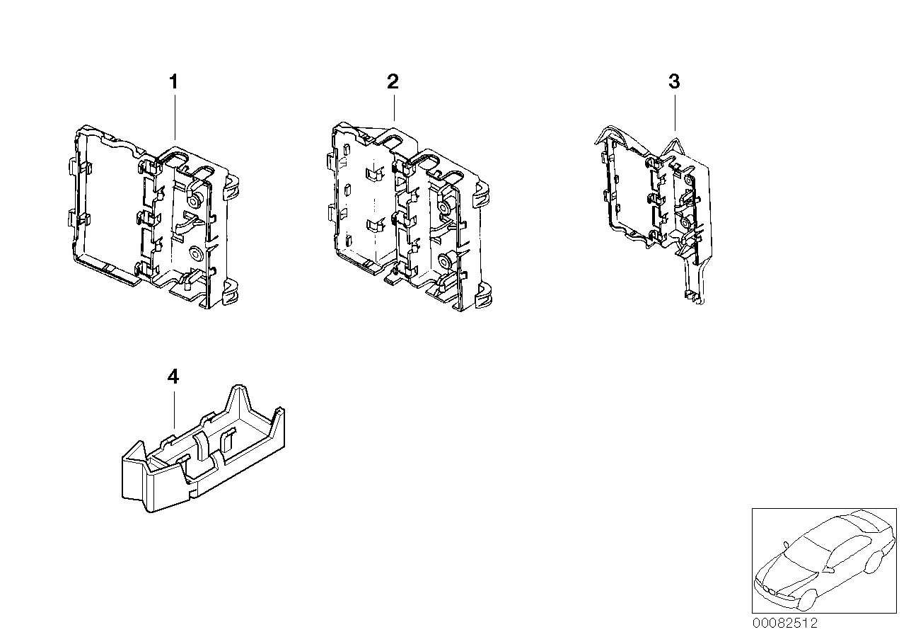 BMW 61138363002 Bracket Abs-Trigger Contact