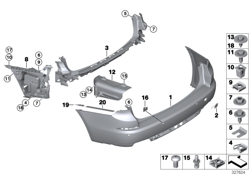 BMW 51122287476 Foam Belt