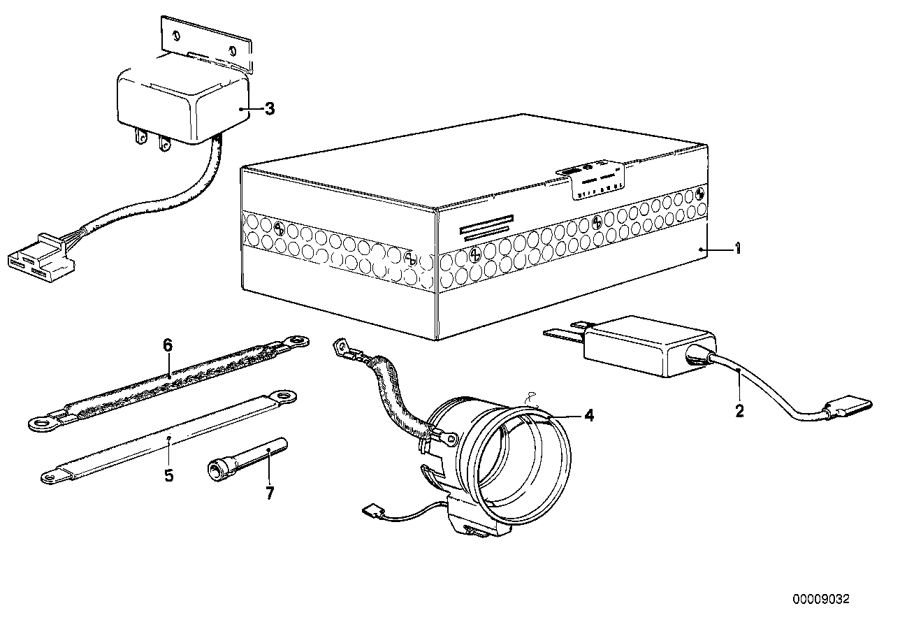 BMW 65311362843 Anti Interference Cover Distributor