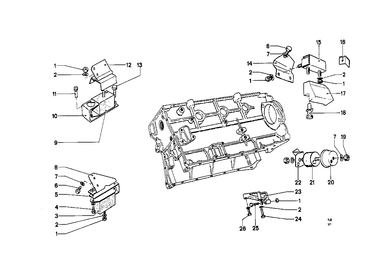 BMW 11810696116 Cap