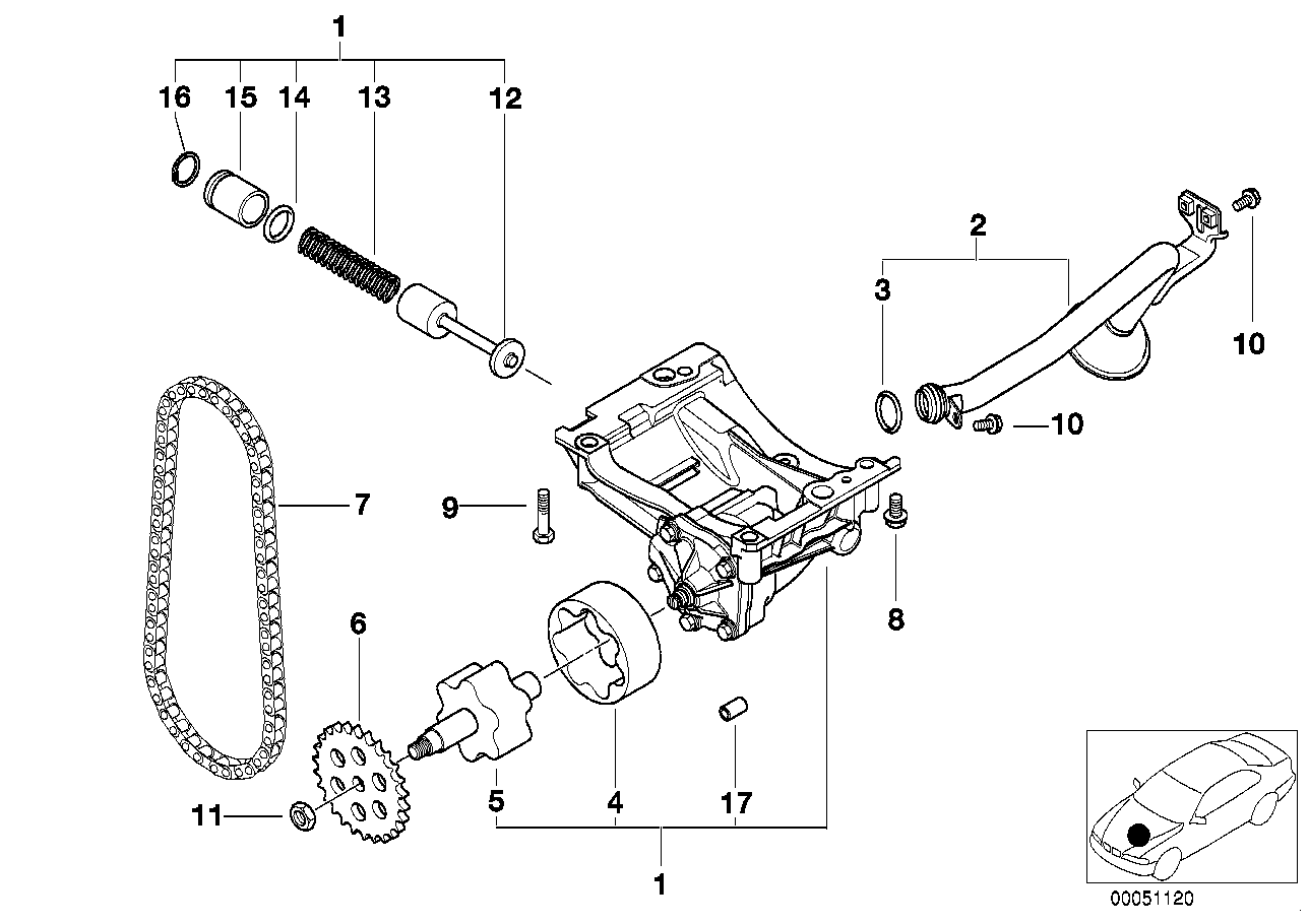 BMW 11417503259 Suction Pipe