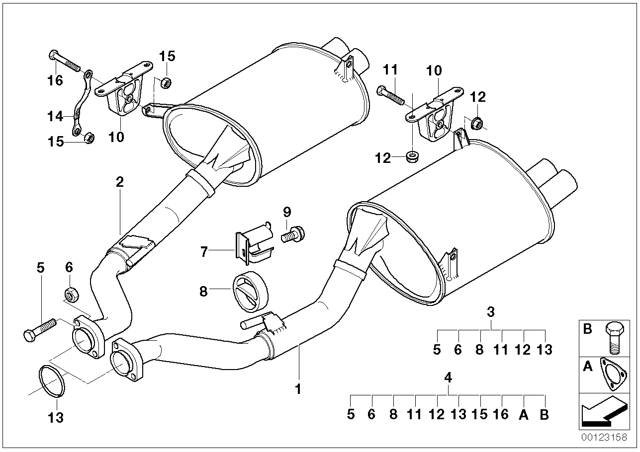 BMW 65311351907 Earth Strap