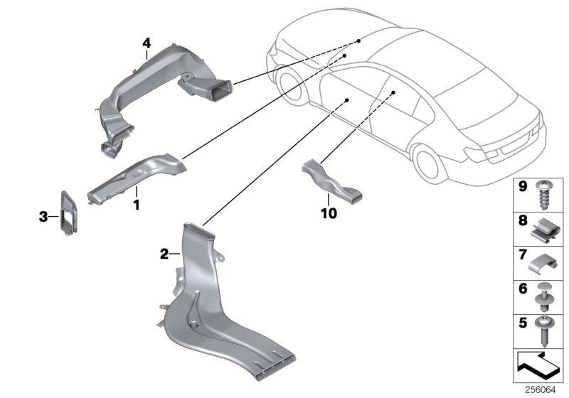 BMW 51417025270 Clamp