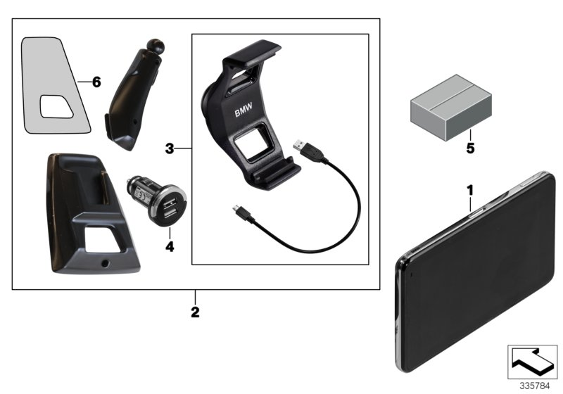 BMW 65902353291 Portable Navigation