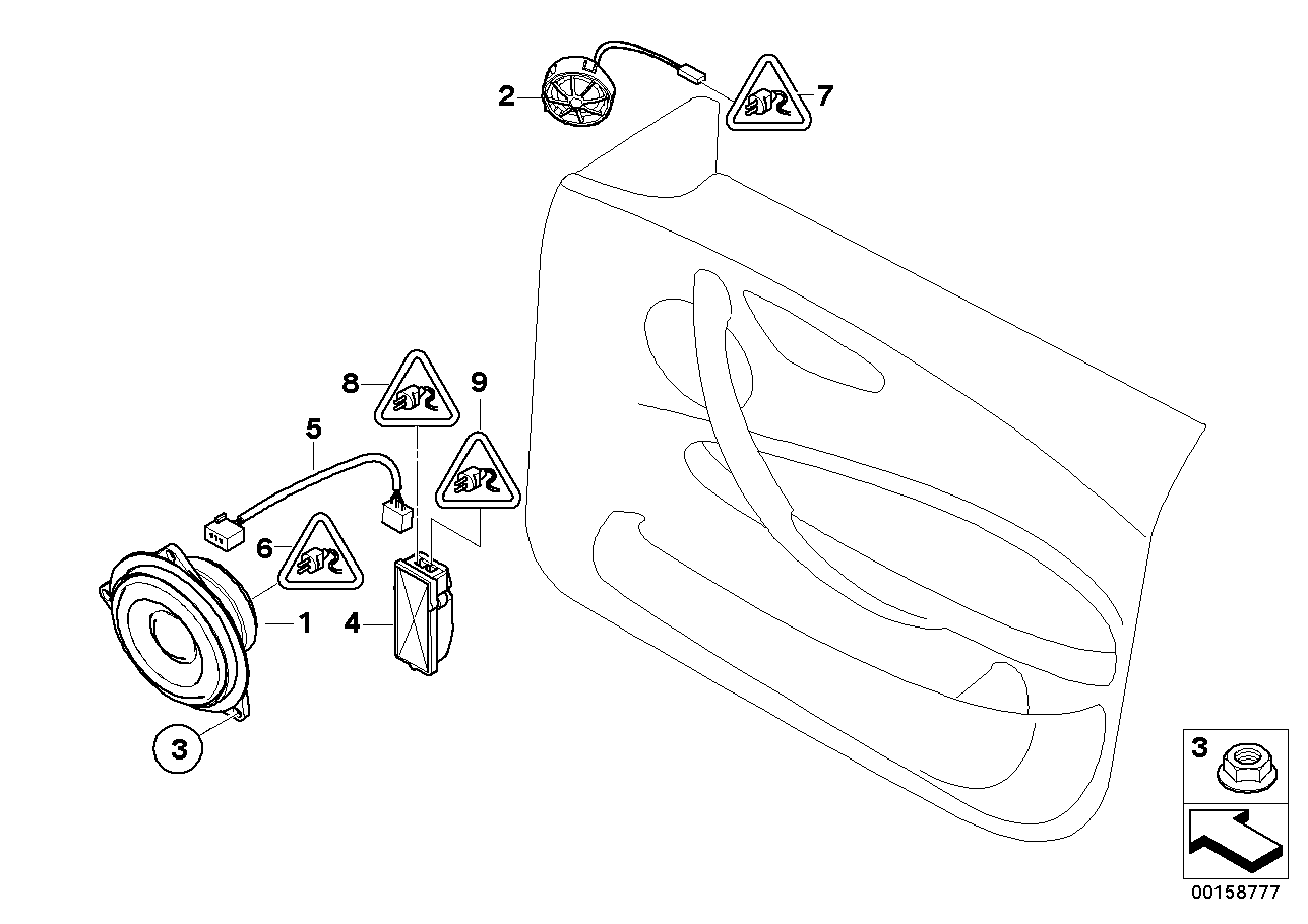BMW 65137840987 Connecting Line