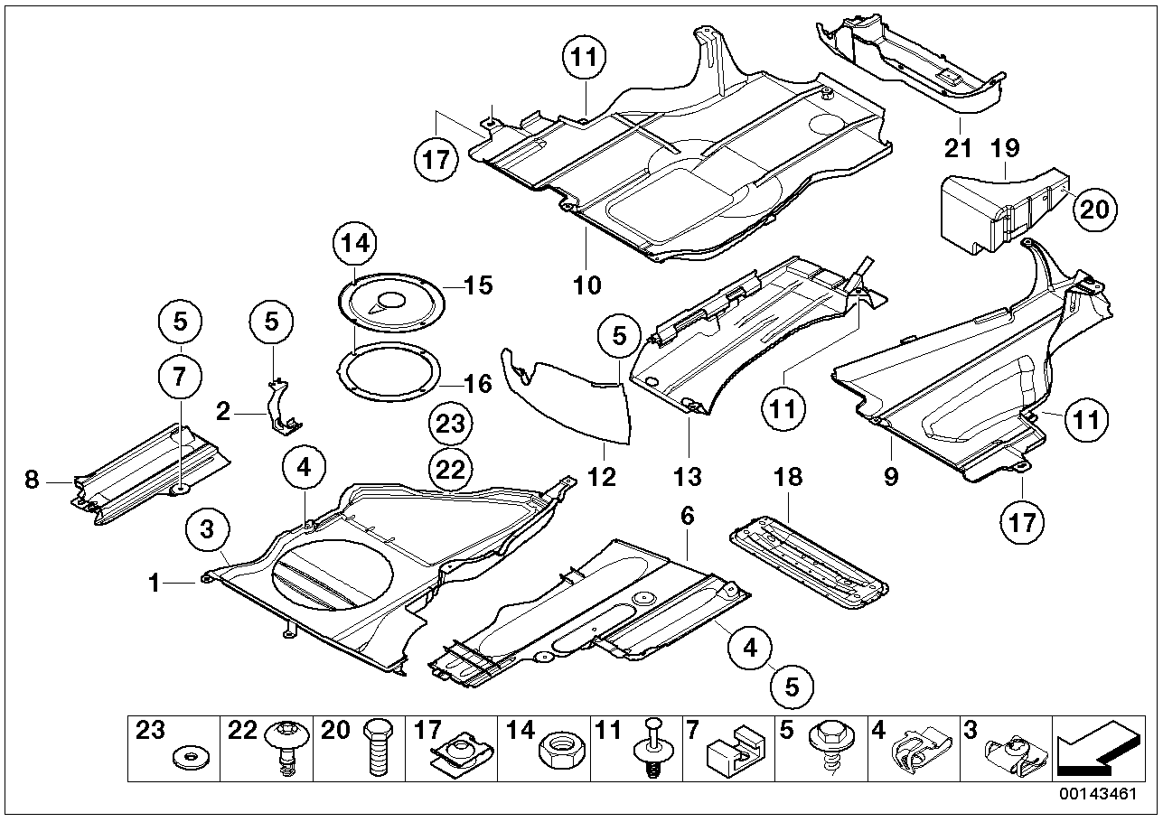 BMW 51717892982 Holder