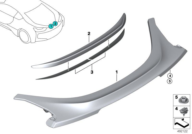 BMW 51629498199 ADHESIVE TAPE