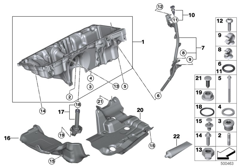 BMW 11148570574 Acoustic Cover Front
