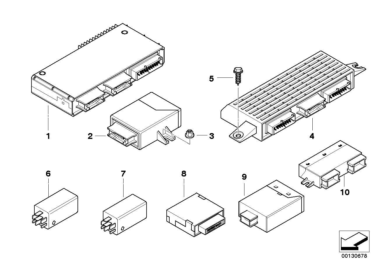 BMW 61359117101 Basic Module 3