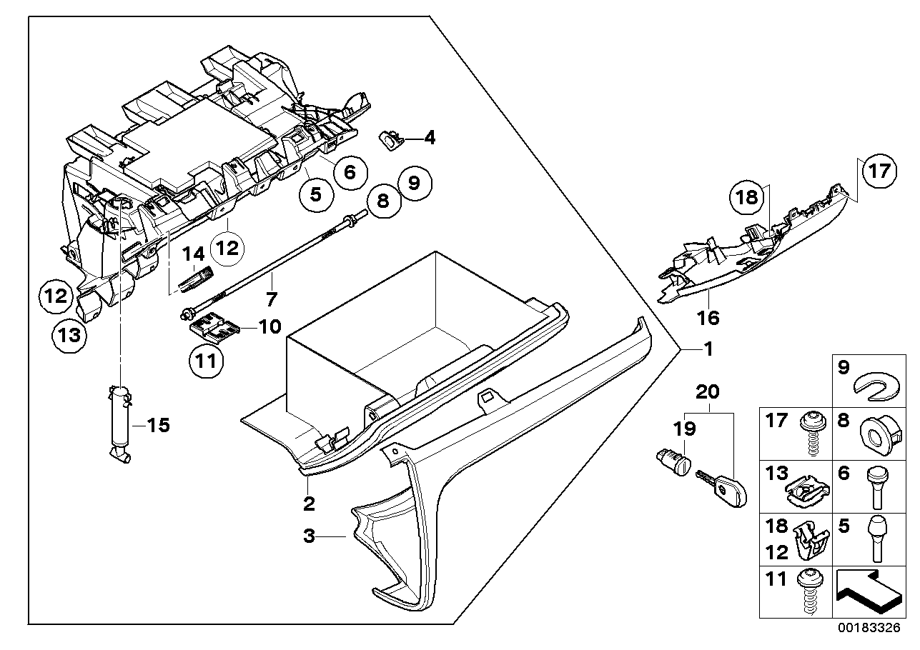 BMW 51169150875 Rubber Buffer