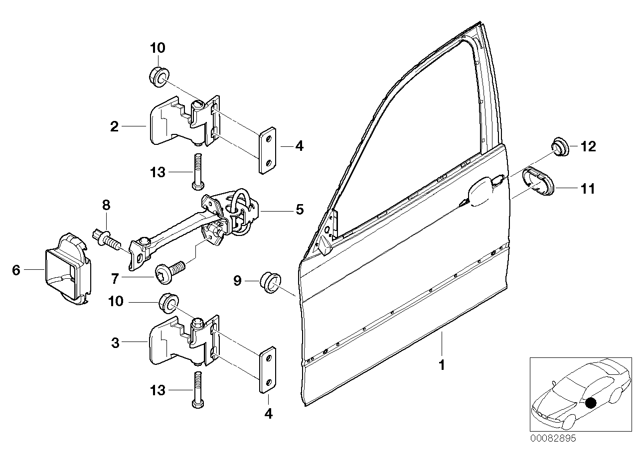 BMW 01399791459 Template